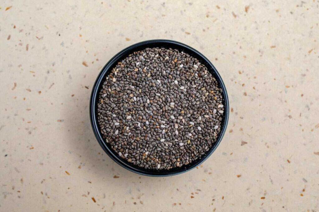 chia seeds rich in fiber and omega 3 for weight loss